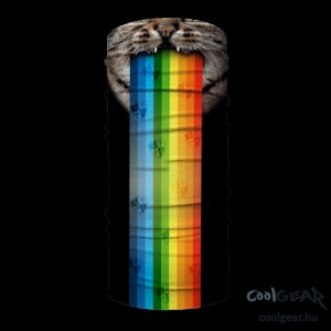 SA-50324 - Bandana - Rainbow Cat kendő