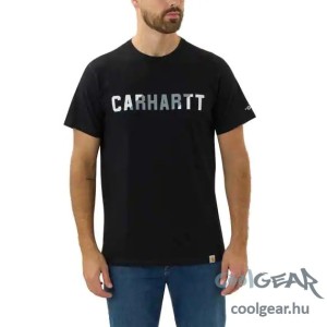Carhartt 105203 Force® Relaxed Fit Block Logo Graphic póló