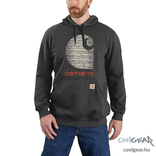 Carhartt 105431 Rain Defender® ''C'' Logo kapucnis pulóver