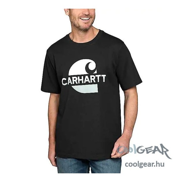 Carhartt 105908 Relaxed Fit 'C' Logo Graphic rövid ujjú póló