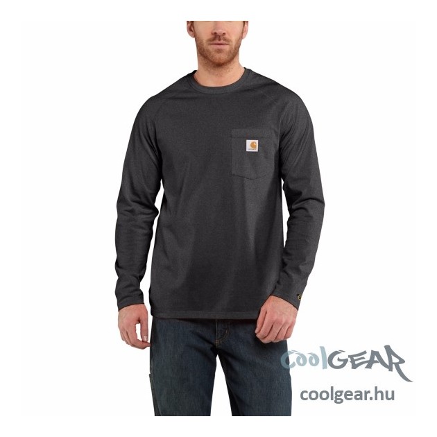 PÓLÓ CARHARTT MUNKARUHA FORCE DELMONT HOSSZÚ UJJÚ PÓLÓ CARHARTT MUNKARUHA FORCE DELMONT HOSSZÚ UJJÚ